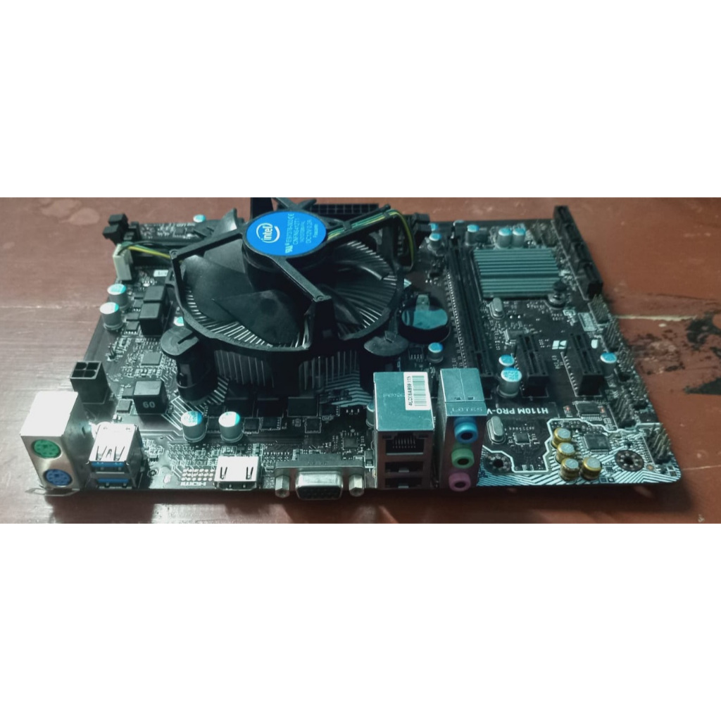 MSI H110M MOTHERBOARD + I3 GEN 6 PROCESSOR