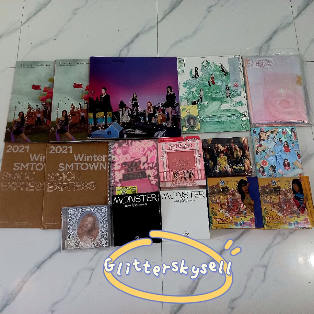 [UBAH KE JNE/POS][Ready] อัลบั้ม Only Official Red Velvet Solo สมาชิก IRENE SEULGI WENDY JOY YERI Qu