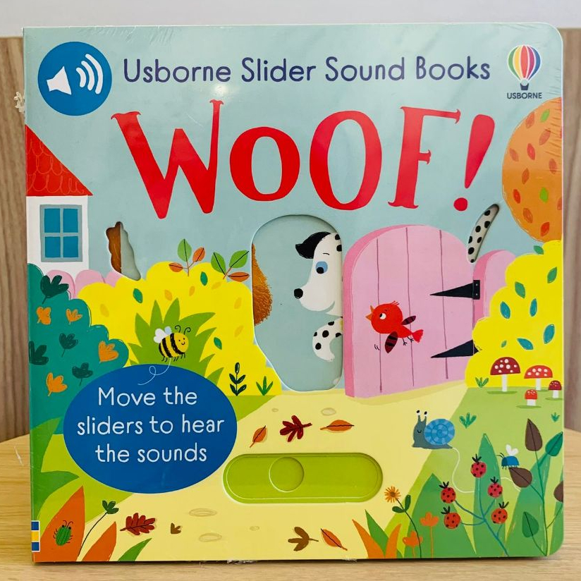 Usborne : Slider Sound Book Woof [ใหม่ - ปิดผนึก]