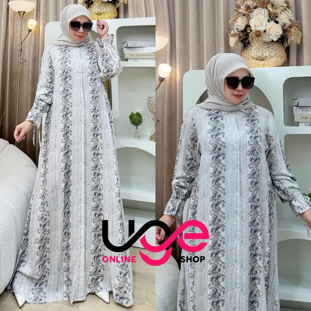 KIALA DRESS BY ขนาดใหญ่ RAYON DIAMOND PREMIUM BUSUI FRIENDLY ZIPPER ด้านหน้าแฟชั่น MALIM BEAUTIFUL G