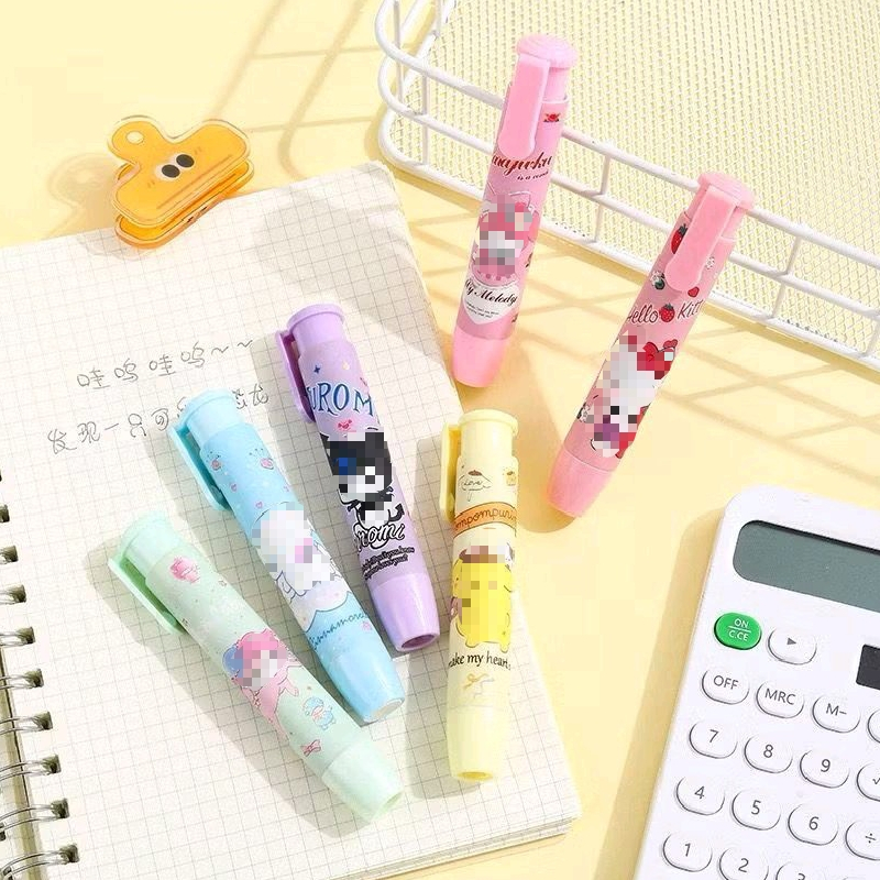 ATK56 Stick Eraser / Character Mechanical Pencil Eraser / Cute Mechanical Eraser / ยางลบลิปสติก / Cu