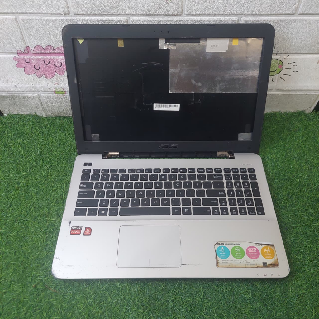 เคสแล็ปท็อป ASUS X555Q X555B BLACK SILVER