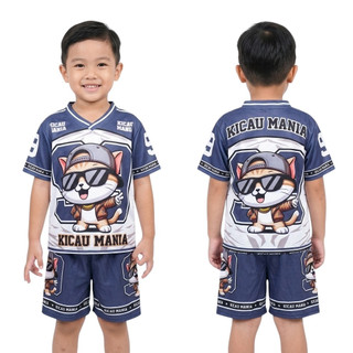 stelan JERSEY anak/baju PRINTING anak/kaos JERSEY anak/(2-10thn)unisex
