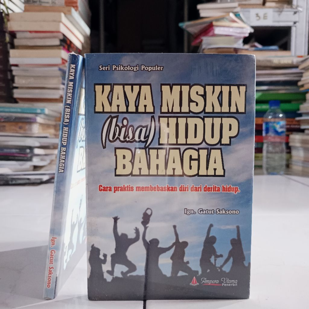 (ORIGINAL) หนังสือพัฒนาตนเอง / RICH IN POOR CAN BE HAPPY LIFE