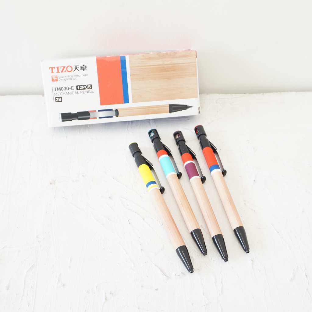 2MM THICK COLORFUL MECHANICAL PENCIL / 2MM THICK MOLDING PENCIL
