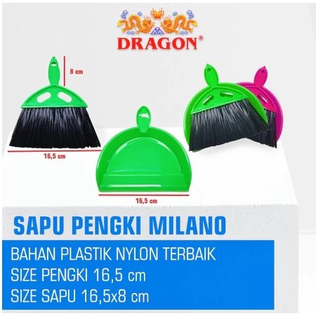 DRAGON MINI BROOM SET MILANO