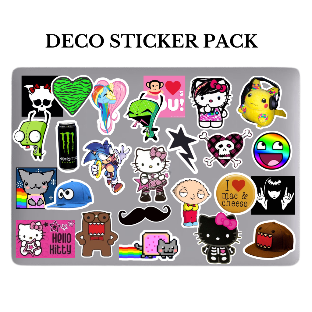 DECO สติ๊กเกอร์แพ็ค*