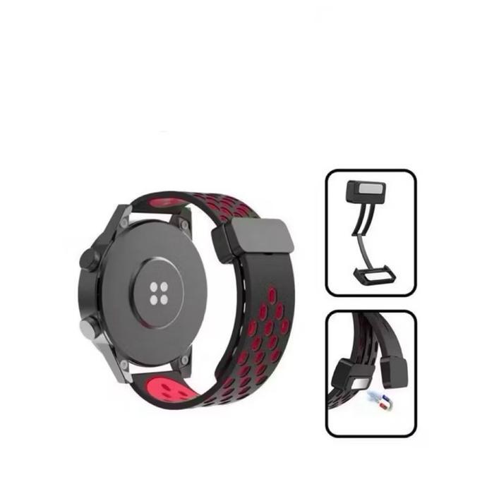 Strap Sport Strap Magnetic Buckle Smartwatch AOLON CURVE 2 ยางซิลิโคน