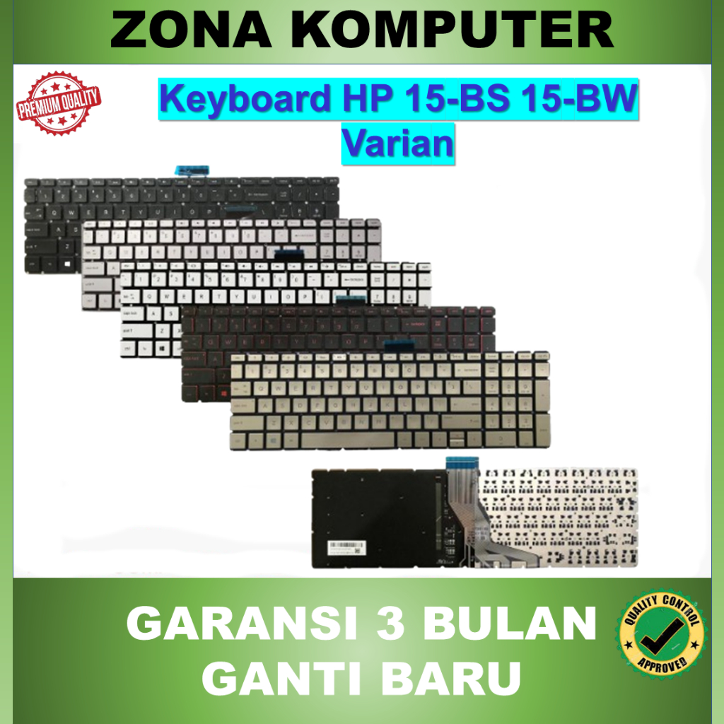 คีย์บอร์ด Hp Pavilion 15-BW 15-aw000 15-aw000np 15-ba 15BA 15-bc000 15-bc010nr 15-bc020nr 15-bs000 1