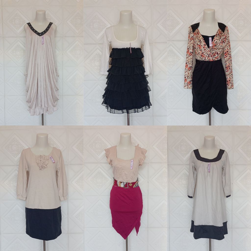 MINI DRESS / (ตอนที่ 1) / DRESS / CLOTHES / VINTAGE DRESS // SEXY DRESS / SINGER DRESS // VINTAGE MI