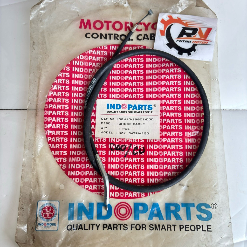 สาย indoparts choke ดั้งเดิมสําหรับ Suzuki satria fu150 fu 150
