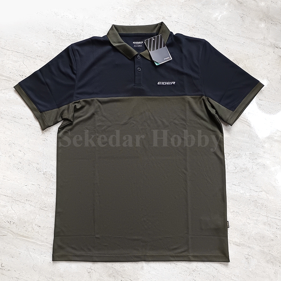EIGER 1989 HAZALA POLO SHIRT ORIGINAL COLLAR SHIRT