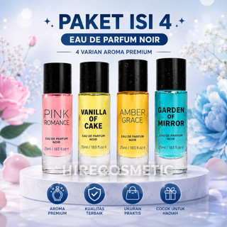 PAKET ISI 4 Parfum Pria Wanita 35ML Parfum EDP | Parfum Wangi Tahan Lama Pria Wanita Unisex