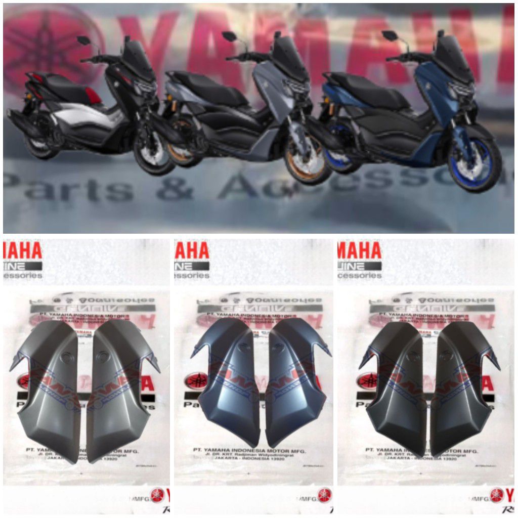 COWLING BLS-F8351-00-P BLS-F8377-00-P ด้านหน้าปีกฝาครอบขวา PLUS WING EMBLEM NMAX NEO S TURBO และ TURBO ULTIMATE ORIGINAL YAMAHA PART