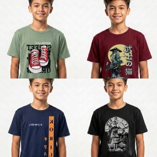 kaos anak umur 10-15 tahun kaos anak tanggung
