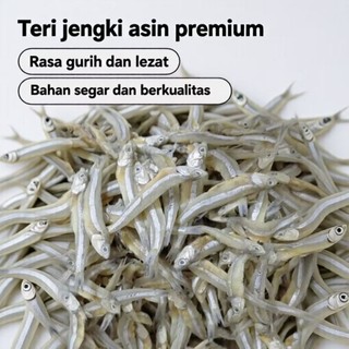 1KG Teri Jengki Asin Premium Super Murah Bisa COD