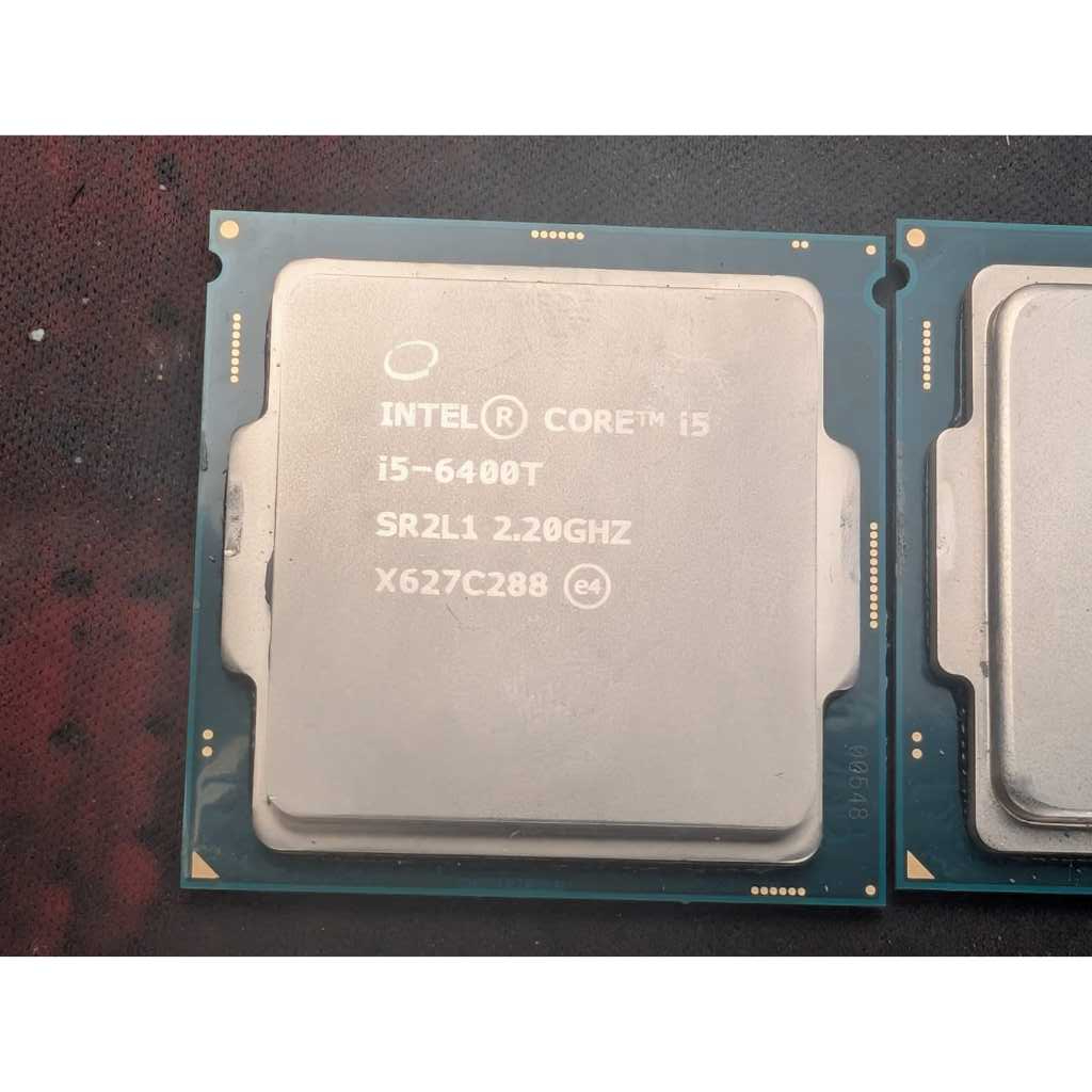 ซ็อกเก็ตแกนโปรเซสเซอร์ i5 6400T 1151, โปรเซสเซอร์ intel gen6