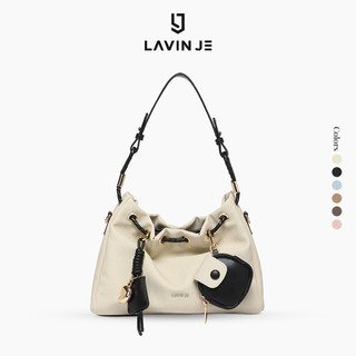 LAVIN JE Tas Wanita Bag Muse Tas Bahu Bucket Serut Elegan Minimalist Woman's Fashion Bag  T1101