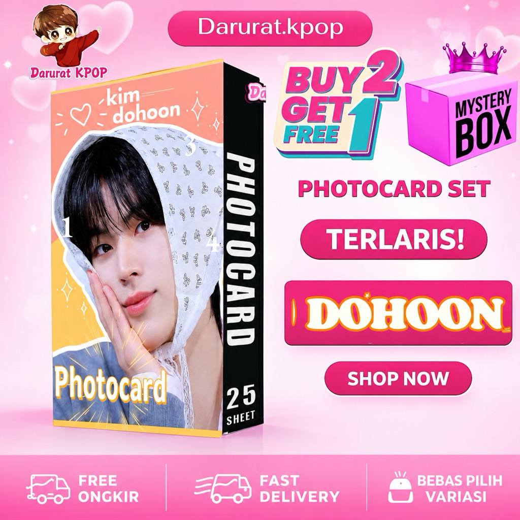 Emergency.kpop - photocard dohoon tws 1 ชุดเคลือบมันเงา