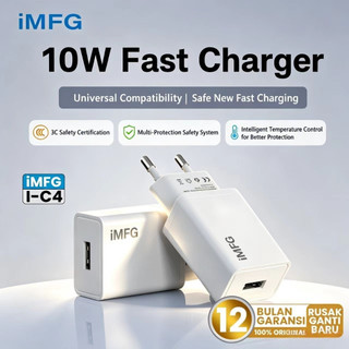 iMFG Charger I-C4 Single Port USB 10W Fast Charging 2A kepala charger