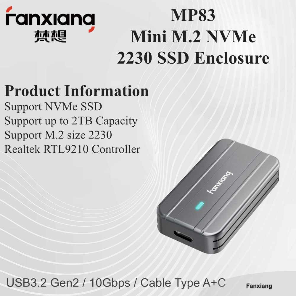 Fanxiang M.2 SSD Mini Enclosure 2230 NVMe 10Gbps - MP-83