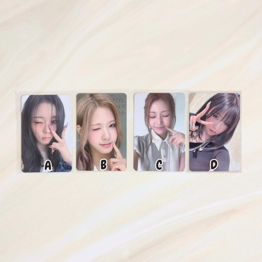 Ifeye Photocard อย่างเป็นทางการ hwayeon tarin rahee kasia meu sweet tang as ถ้าอัลบั้ม pc off ofc ha