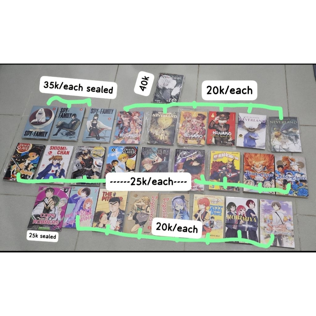 COMIC MANGA HORIMIYA TPN ETC.
