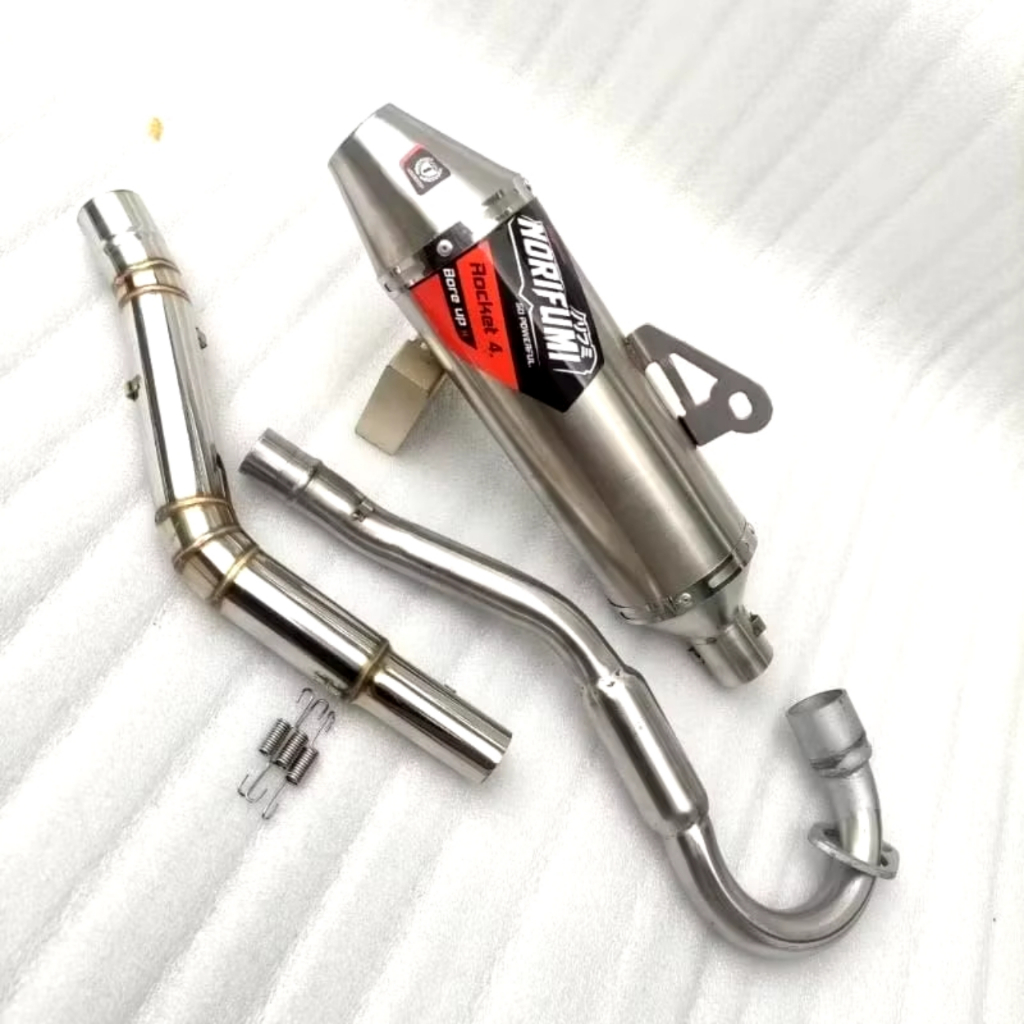 Norifumi Muffler 1 ชุดสําหรับ Ksr110 Ksr110 pro Msx125 Xtz125/150 Xr150/200 Klx150 Crf150 dtracker Nxr125/150 wr155