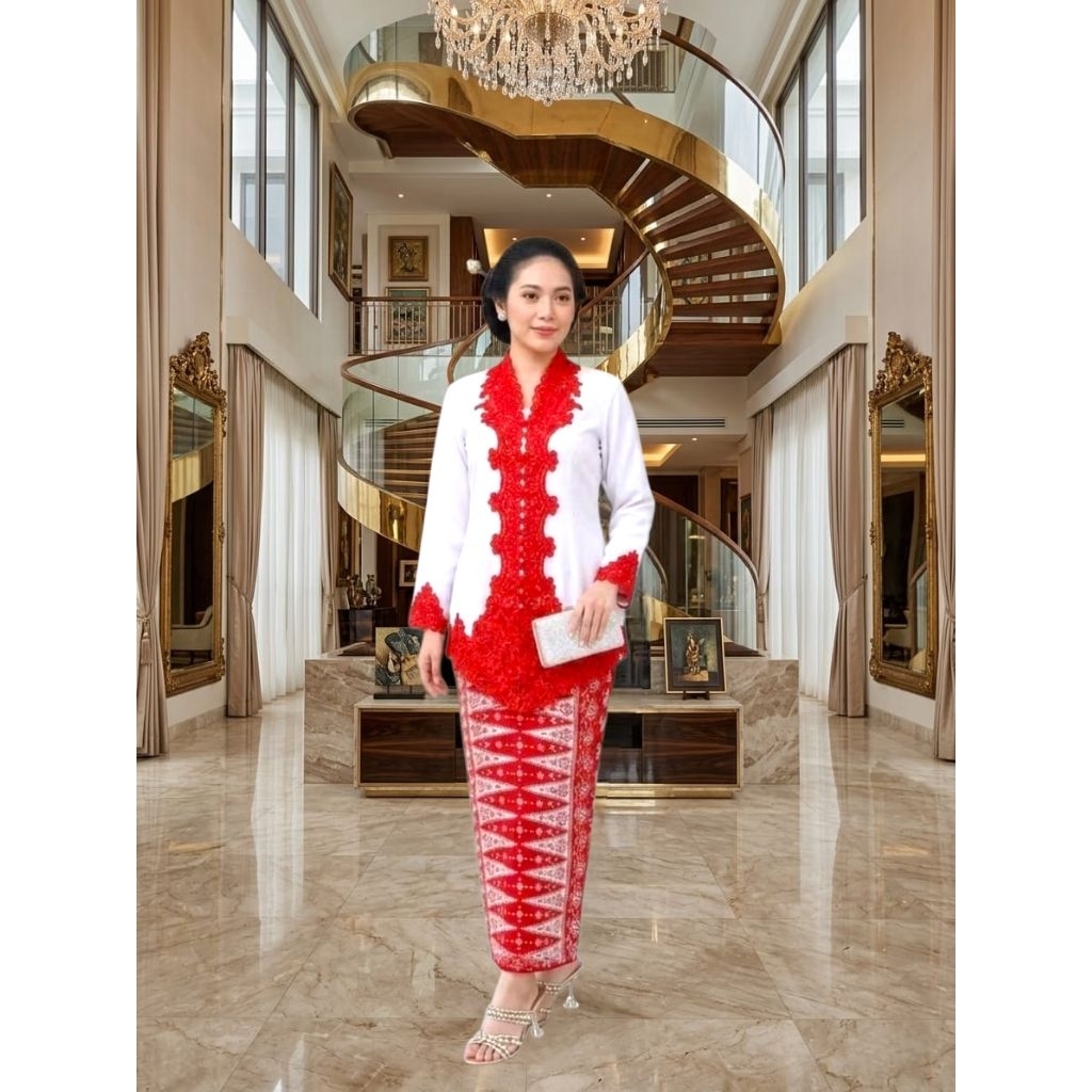 ENCIM KEBAYA SET พร้อมการจับคู่ // MODERN ENCIM KEBAYA // ENCIM KEBAYA // BETAWI KEBAYA