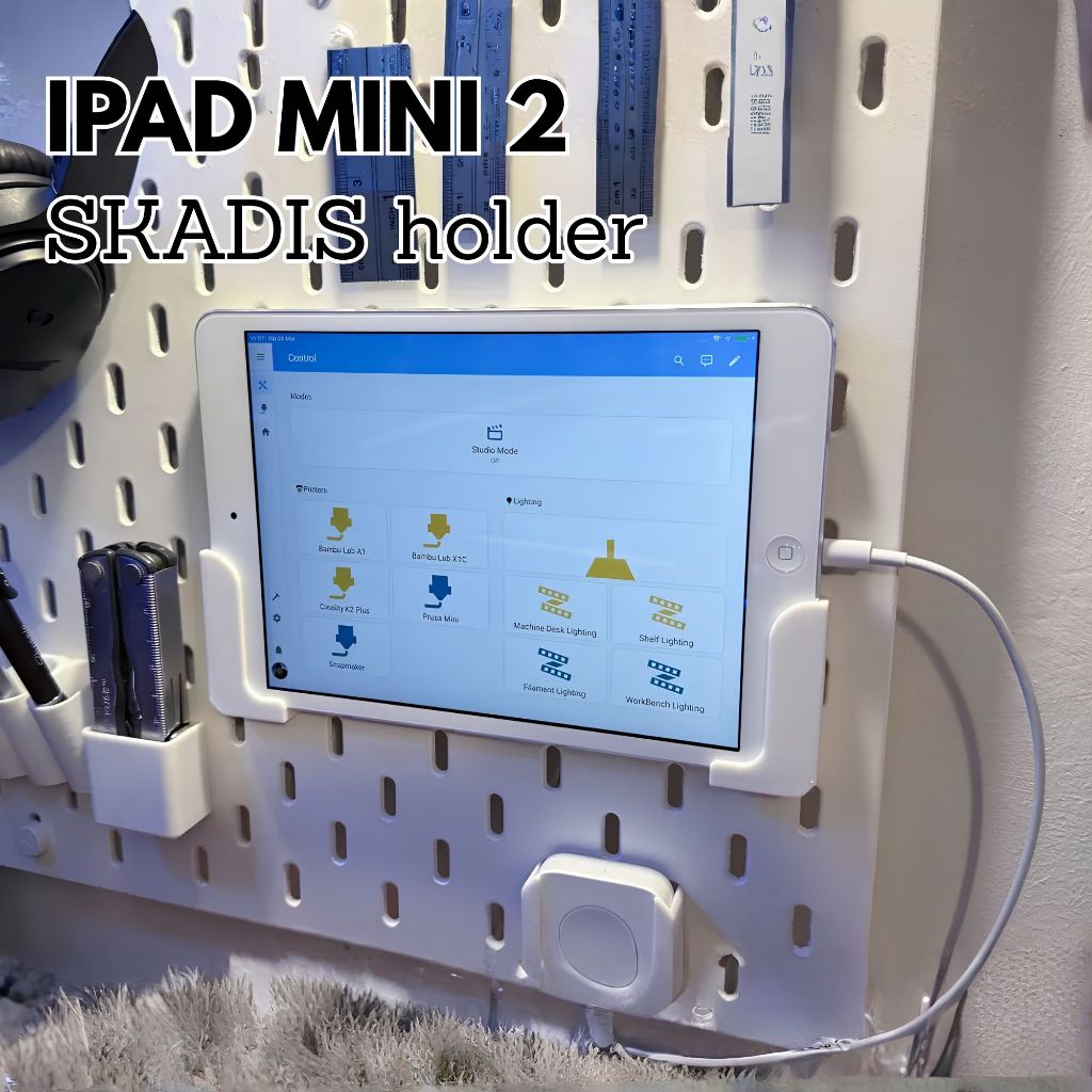 IKEA Skadis Universal Tab / Ipad Holder | ที่วางแท็บเล็ตสําหรับ Skadis Pegboard