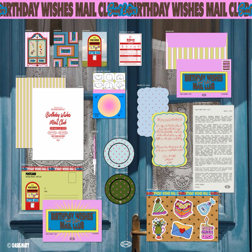 March Mail Club - Oasis Matt