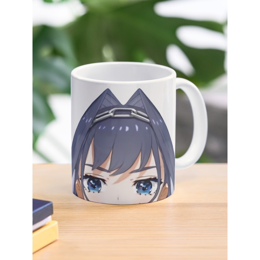 Ouro Kronii Smug Peeker HolooloCooscil แก้วกาแฟ