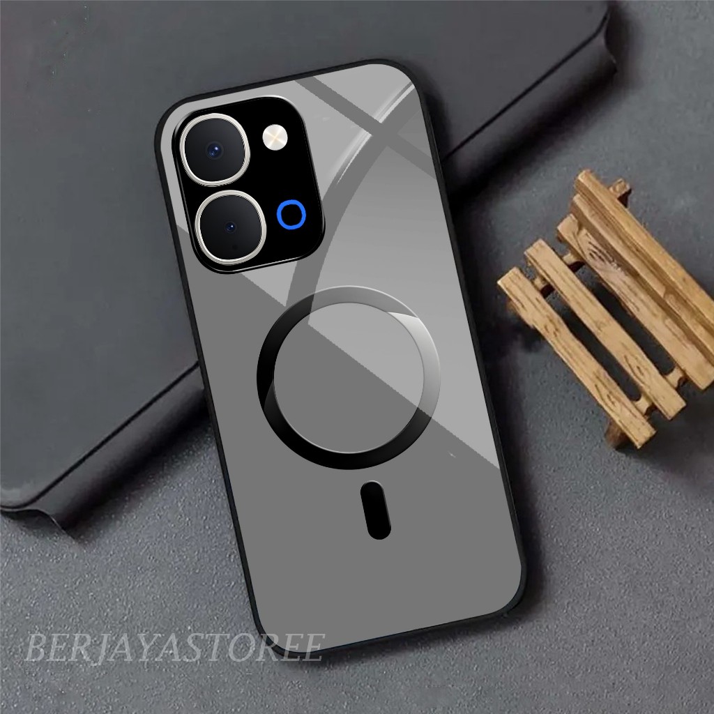 [MG1145] เคสสําหรับ Vivo Y31D Pro Y500i Y51 Pro ล่าสุด 2026 - Luxury Glossy Glass Softcase Vivo Y31D