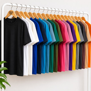 LANGSUNG PABRIK!!! COD [Gratis Ongkir] Kaos Polos Oblong Lengan Pendek