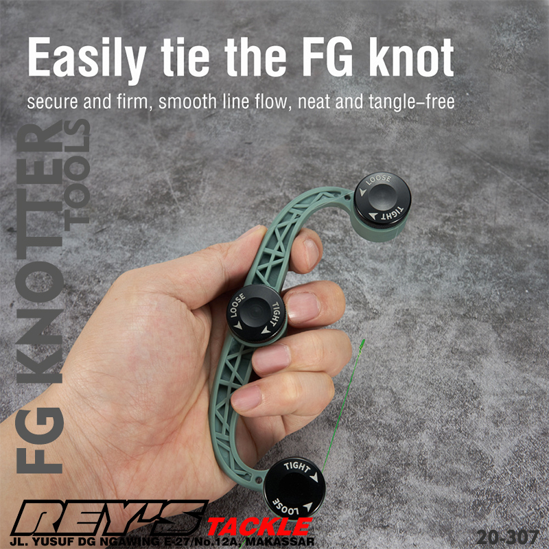 เครื่องมือ FG KNOTTER / เครื่องมือตะกั่วตกปลา BIDING เครื่องมือ