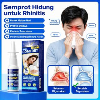 Nasal Spray / Sinusitis Semprot Hidung Paling Ampuh Spray Terapi Kesehatan Terapi Sinusitis Nose Dewasa Anak Bayi Anti Virus dan Bakteri Air Laut Fisiologis / Physiological seawater Obat Sinusitis Hidung Pembersih Hidung Pengobatan Sinusitis Ri