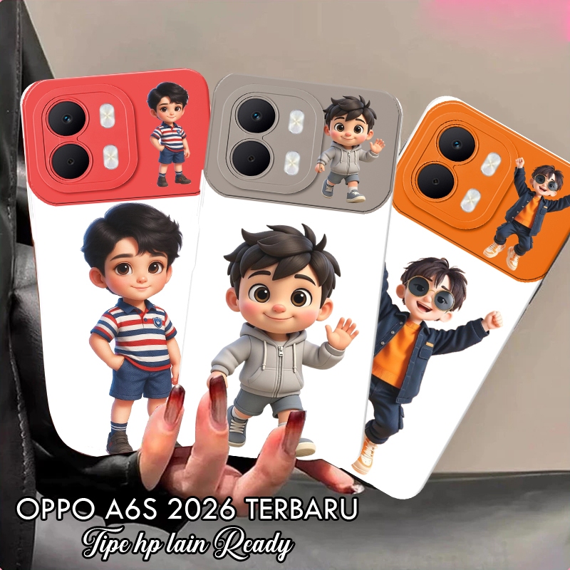 HP เคสโทรศัพท์ Oppo A6S ล่าสุด 2026 - เคส Oppo A6X A6PRO A5i A5iPRO A3X A5X A38 A18 A60 A3 A5 PRO -3
