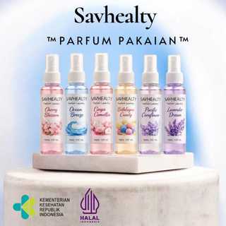 Savhealty Fabric Perfume 100ml | Pewangi Pakaian Premium Wangi Tahan Lama