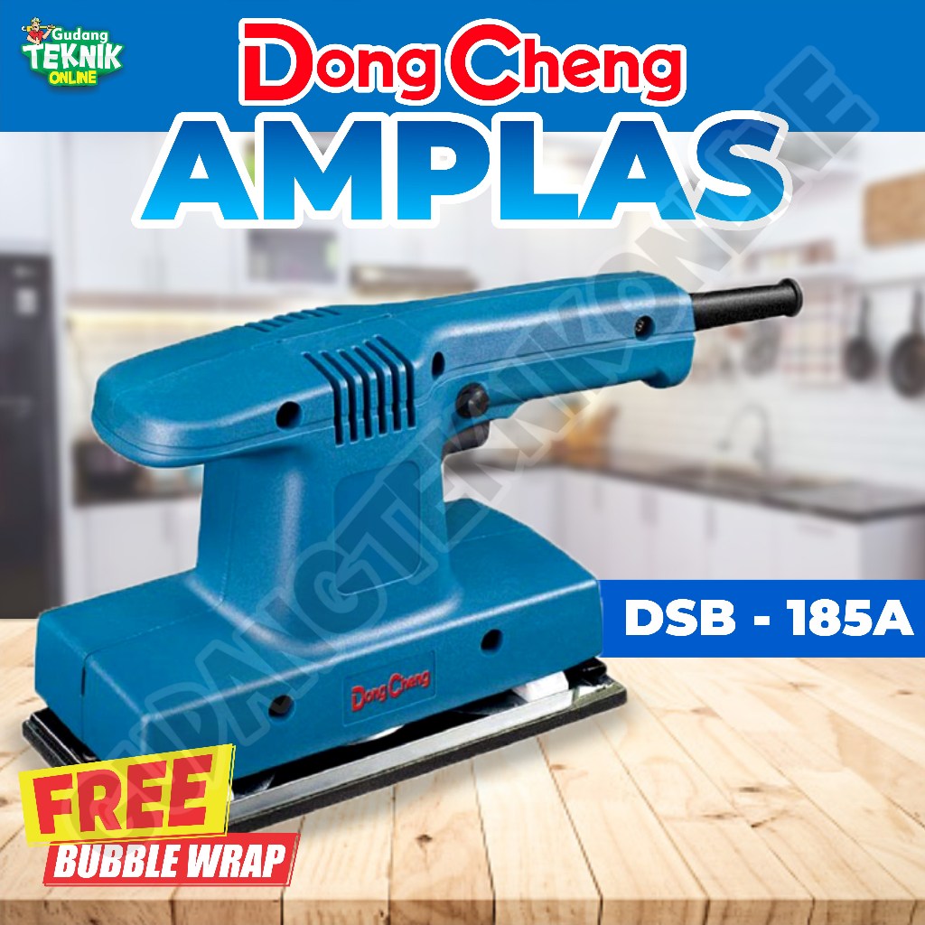 เครื่องขัด MESIN DONGCHENG 93x185 มม. DONGCHENG DSB185B 200W / เครื่องขัดโคจรสี่เหลี่ยม DSB-185B DSB