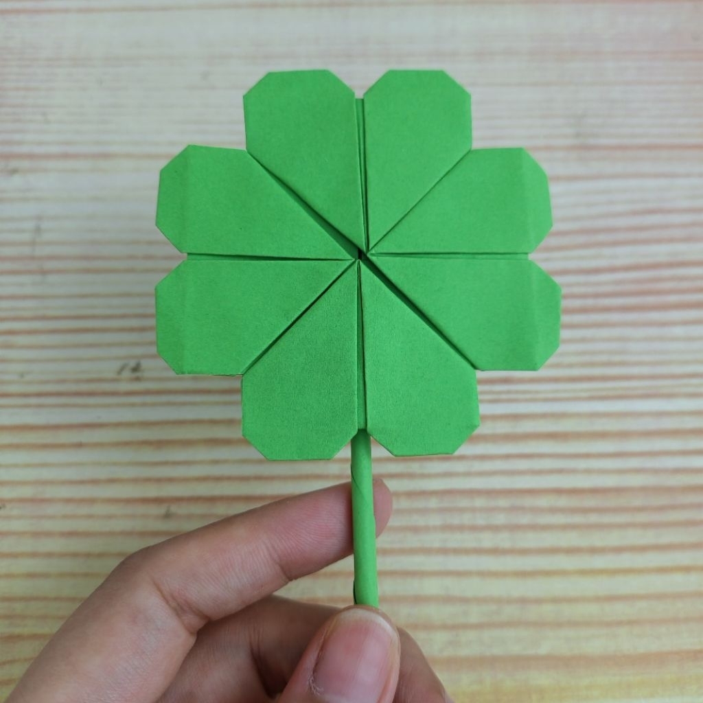 Origami Rakisuta - Origami Clover แฮนด์เมด