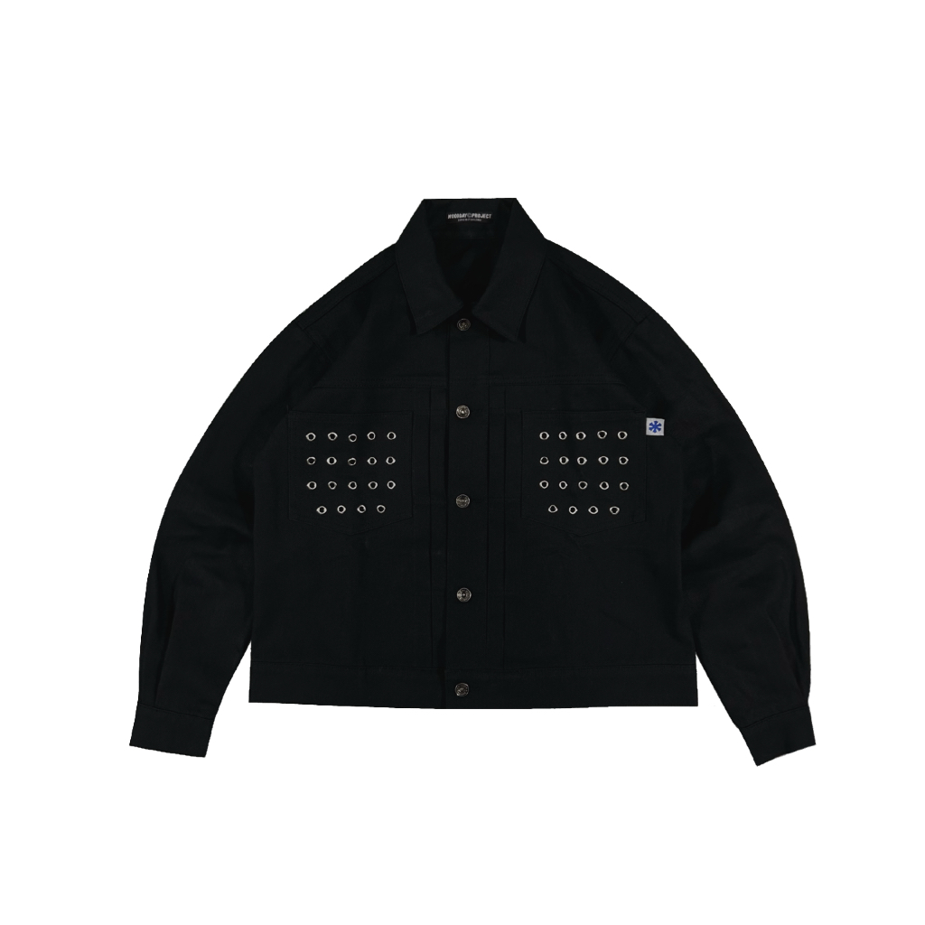 RAW DENIM ASHKO BLACK MOODDAY PROJECT JACKET
