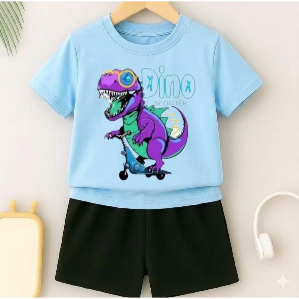 PREMIUM BOYS SET B3 DINO SCOOTER PICTURE 1-12 ปี