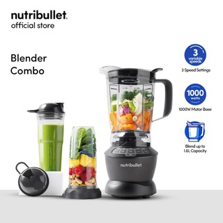 Nutribullet Combo 1000 Dark Gray Blender Smoothies Maker