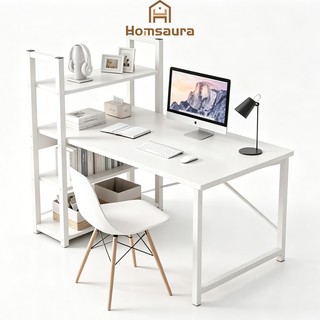 Homsaura Meja Belajar Kayu Set Kursi/Meja komputer/Meja Kerja/Meja Laptop/Minimalis/Murah