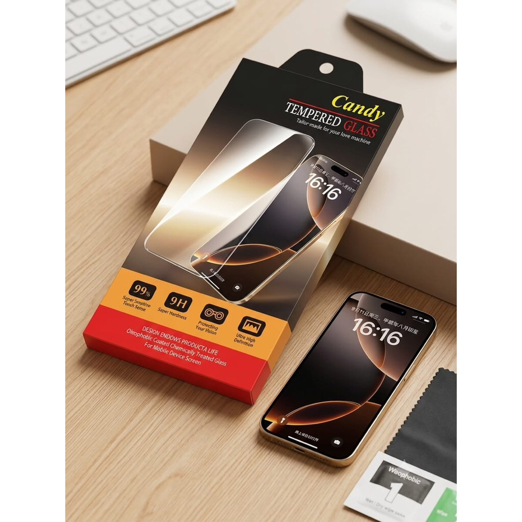 LAYER PREMIUM TEMPERED GLASS CANDY CLEAR ASUS ZENFONE MAX M1 / MAX M2 / MAX PLUS M1 / MAX PRO M1 / M