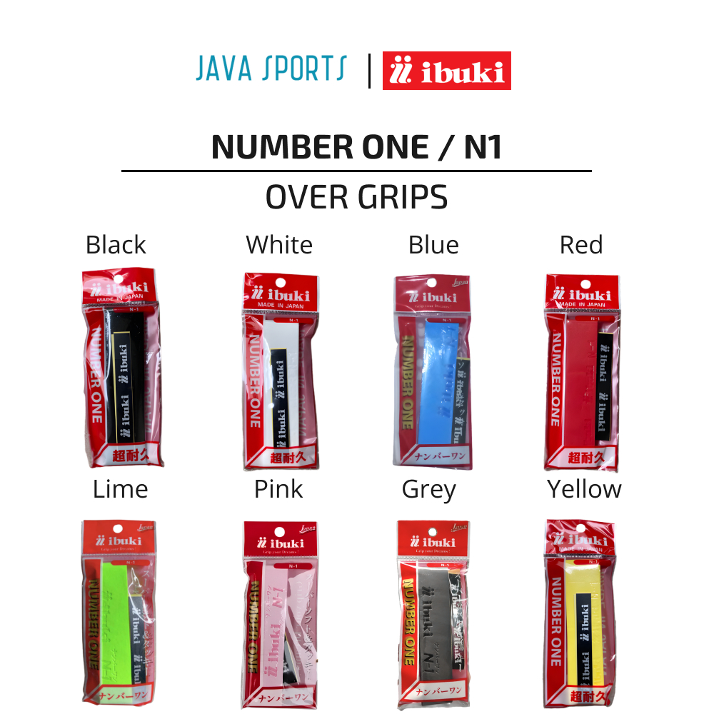 Ibuki Number One N1 Overgrip Original Tennis Grip | 0.60มม | Over Grip