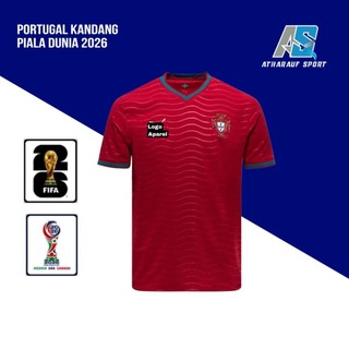 Jersey Portugal Kandang Piala Dunia 2026 dan 2022 Grade Ori Baju Bola Portugalll