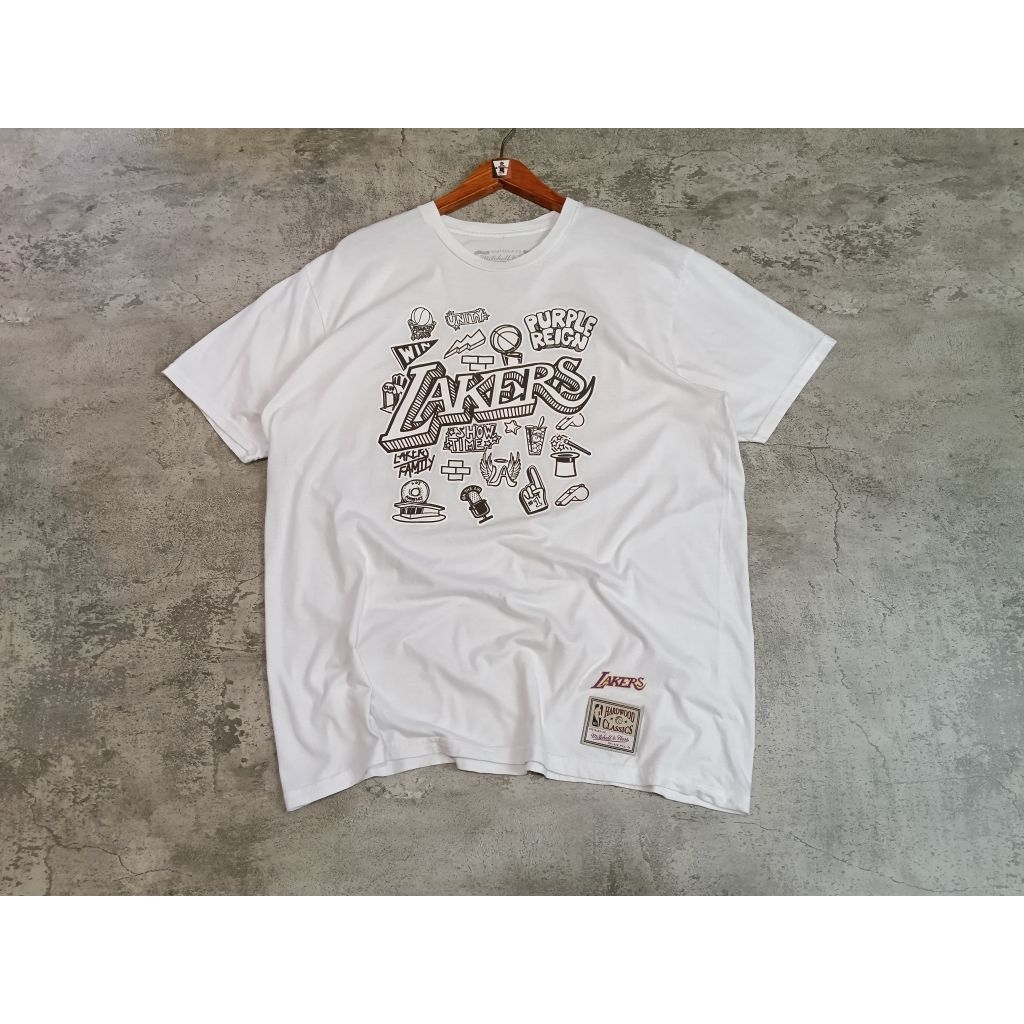 เสื้อยืด Mitchell & Ness - La Lakers