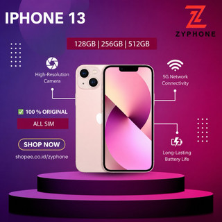 iPhone 13 128GB 256GB 512GB Second BEKAS ORIGINAL 100% MULUS  FULLSET ORI