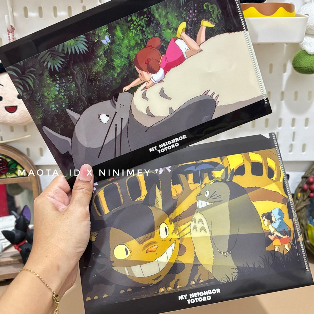 ไฟล์ใส Totoro / แผนที่ขนาดเล็ก Totoro Studio Ghibli